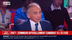 "Je serai candidat": Éric Zemmour annonce sur BFMTV qu'il se présentera à l'élection présidentielle