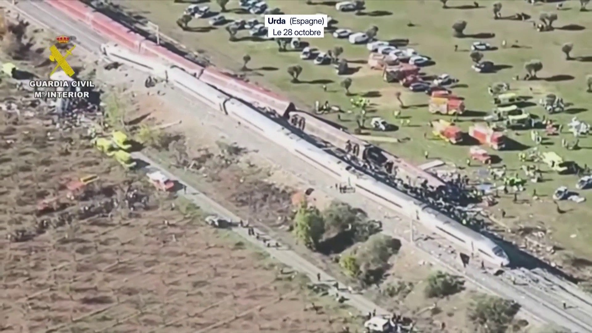 Collision de deux trains à grande vitesse près de Tolède : au moins 68 morts selon le président de Castille-La Manche, bilan provisoire