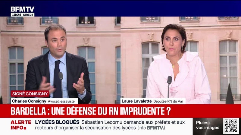 SIGNÉ CONSIGNY - Bardella : une défense du RN imprudente ? - 30/09