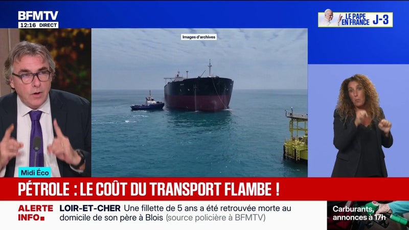 MIDI ÉCO - Pétrole: le coût du transport par supertanker flambe lui-aussi