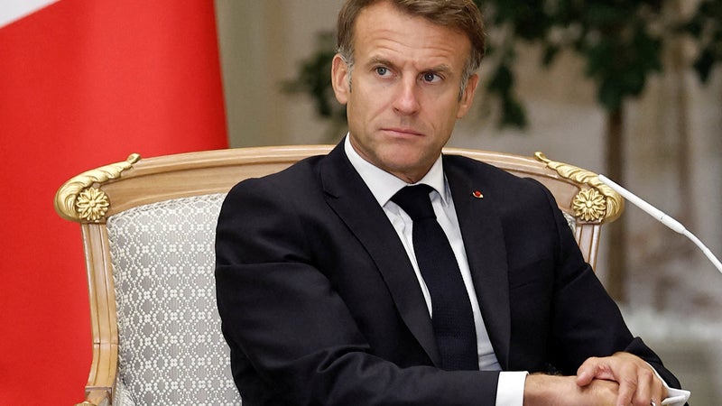Emmanuel Macron en visite surprise à Marseille ce lundi après les violences du 17 octobre