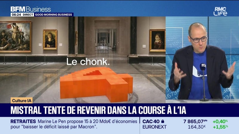 Culture IA : Mistral tente de revenir dans la course à l'IA, par Anthony Morel - 07/10