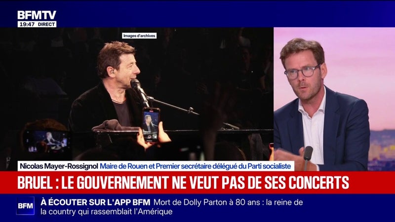 Concerts de Patrick Bruel: "Il y a une éthique individuelle et collective de responsabilité", pointe Nicolas Mayer-Rossignol, maire de Rouen et premier secrétaire délégué du PS