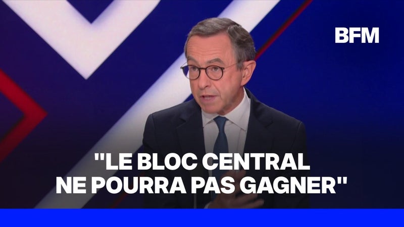 Bruno Retailleau, candidat LR à l'élection présidentielle, affirme qu'il "ira jusqu'à la victoire"