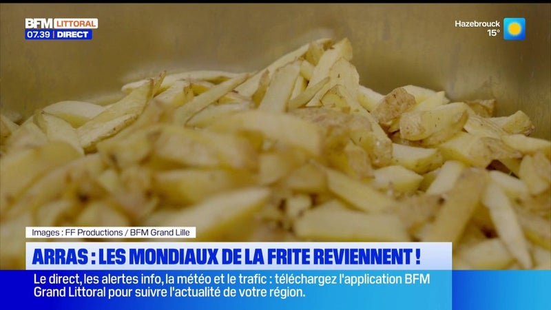 Les championnats du monde de la frite bientôt de retour à Arras !