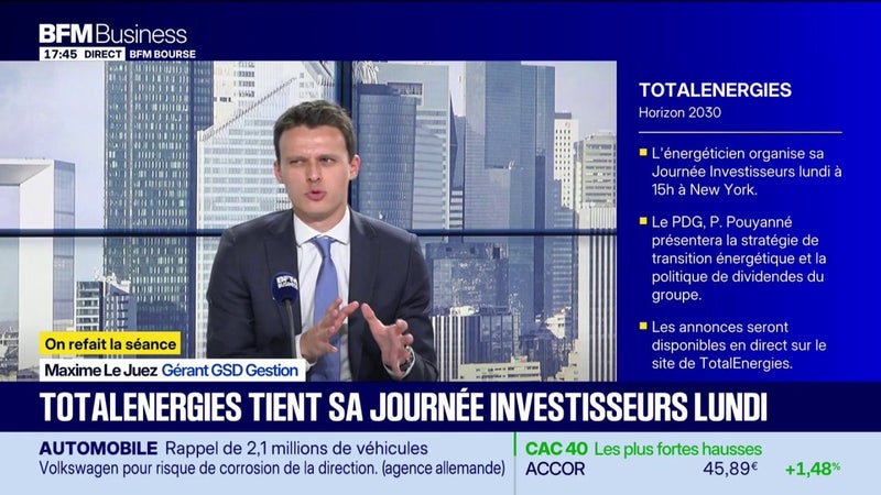 Journée investisseurs Total : "Le groupe sera attendu sur sa politique de retour aux actionnaires"