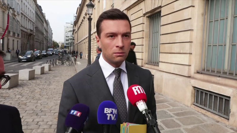 Écrits antisémites attribués à Jordan Bardella: le président du RN estime que "l'objectif est de l'assassiner politiquement"