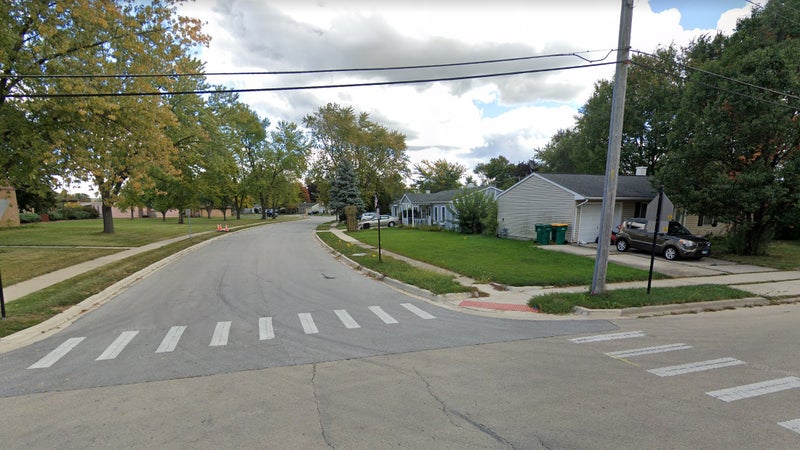 Quartier résidentiel de Romeoville, en banlieue de Chicago (image d'illustration)