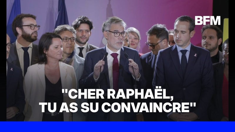 Primaire sociale-démocrate : Olivier Faure accepte "avec sagesse" la victoire de Raphaël Glucksmann