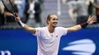 Alexander Zverev réalise qu'il vient de remporter l'US Open après sa victoire contre Ben Shelton (6-3, 7-6, 5-7, 6-2), le 13 septembre 2026