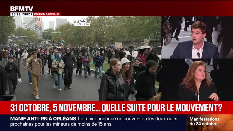 31 octobre, 5 novembre... quelle suite pour le mouvement ? - 24/10