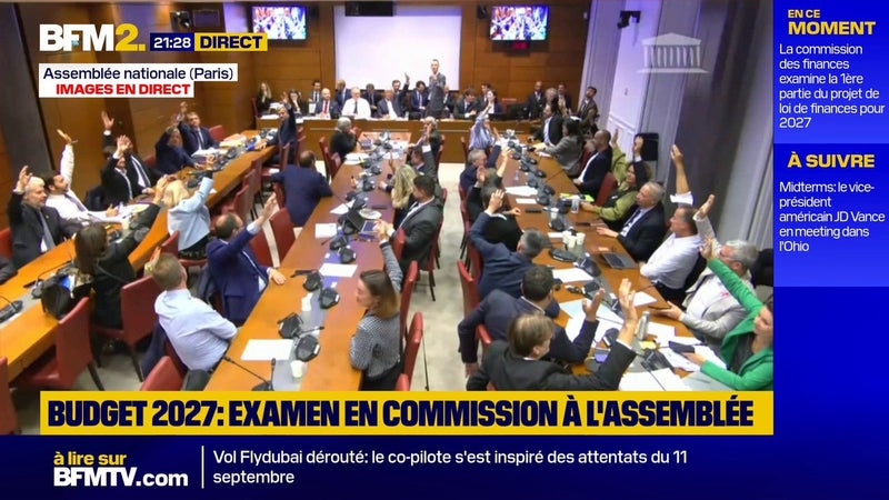 Budget 2027: les députés rejettent la partie "recettes" en commission