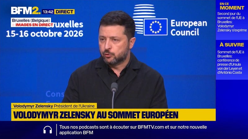 Guerre en Ukraine: Volodymyr Zelensky compte sur l'Europe pour couvrir les besoins en "intercepteurs" pour l'hiver