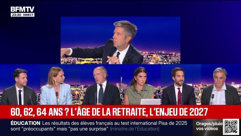 60, 62, 64 ans ? L'âge de la retraite, l'enjeu de 2027 - 08/09