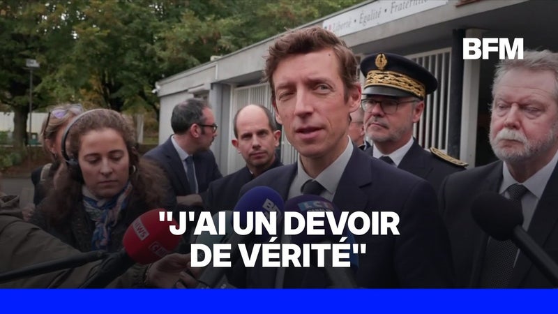 "Je ne vais pas cacher le fait qu'il y avait 3.000 personnes qui n'étaient pas actuellement affectées", explique Édouard Geffray, ministre de l'Éducation nationale