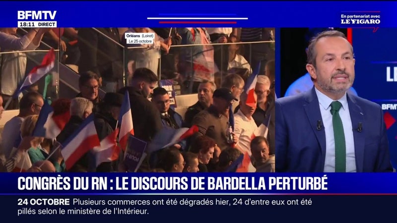 "Cette violence résulte d'une société dans laquelle le laxisme s'est imposé années après années", estime Sébastien Chenu, président du groupe RN à l'Assemblée nationale