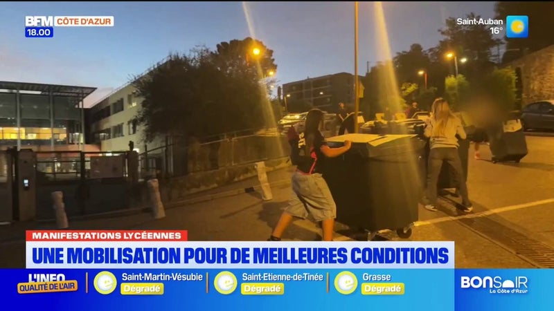 Nouvelles manifestations des lycéens