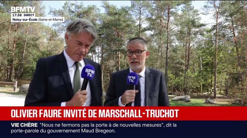 Incendies: "Nous avons besoin de repenser complètement notre aménagement du territoire", affirme Olivier Faure, candidat à la primaire socialiste