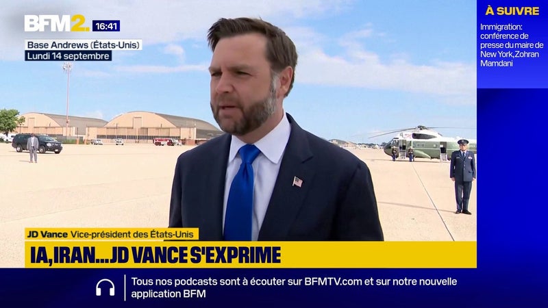 IA: le vice-président américain défend une réglementation du secteur "de manière intelligente"
