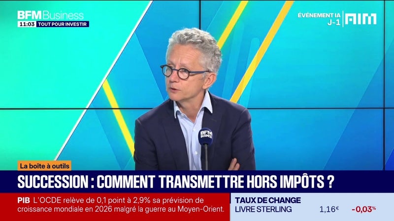 La boîte à outils : Christian Fontaine - Succession, comment transmettre hors impôts ? - 23/09