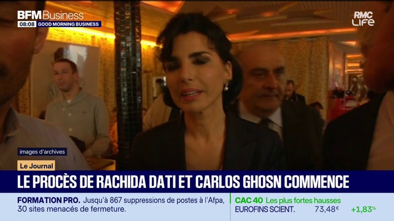Le procès Rachida Dati - Carlos Ghosn démarre