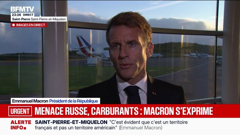 Énergies: "On veut se préparer à tout", déclare Emmanuel Macron