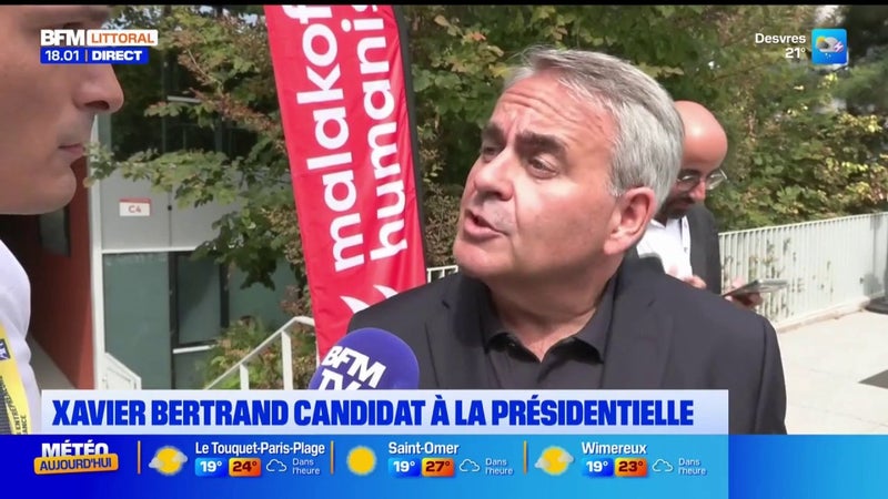 Xavier Bertrand candidat à la présidentielle 2027