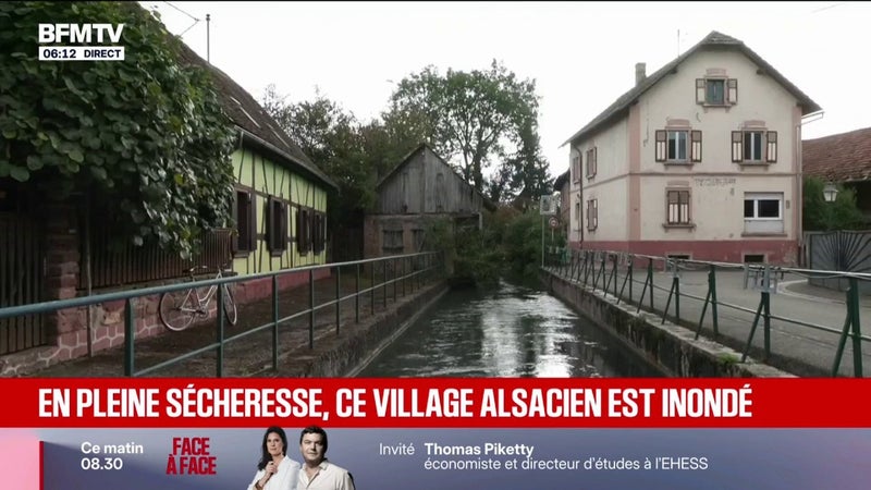 Après la sécheresse, un village du Bas-Rhin envahi par les eaux