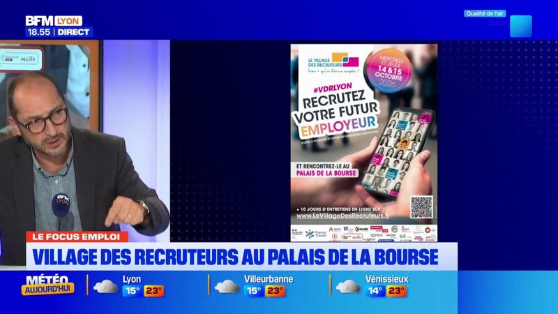 Le Focus Emploi, c'est chaque mercredi dans Bonsoir Lyon