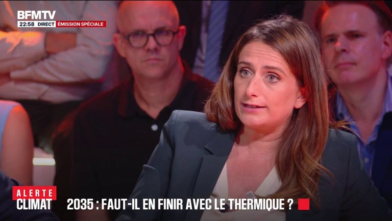 Financer les aides sur les prix du carburant: "Je souhaite que l'on taxe les superprofits", explique Marine Tondelier, candidate Les Écologistes à l'élection présidentielle