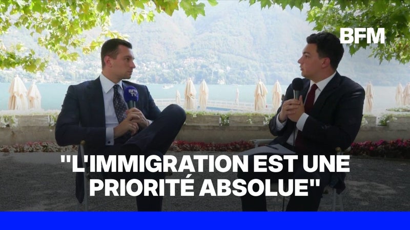 Immigration, France, Ukraine: l'interview de Jordan Bardella, président du Rassemblement national