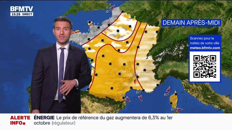 La météo pour ce vendredi 11 septembre 2026
