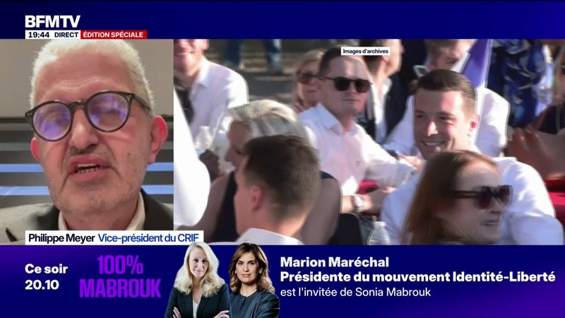 Écrits antisémites attribués à Jordan Bardella par Mediapart: "Ce serait d'une gravité absolue", affirme Philippe Meyer, vice-président du CRIF
