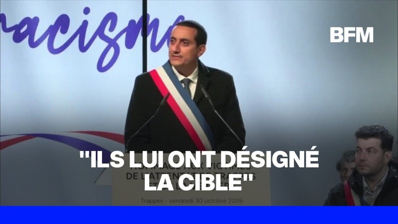Hommage à Trappes: "Le Rassemblement national a assuré la transmission de la haine", dénonce Ali Rabeh, maire Génération.s de la ville