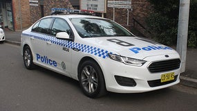 Voiture de police australienne (image d'illustration)