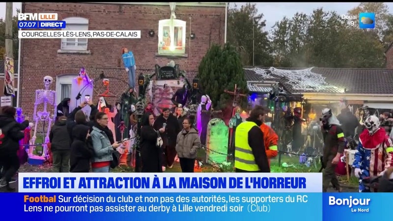 Une maison halloween à Courcelle-lès-lens