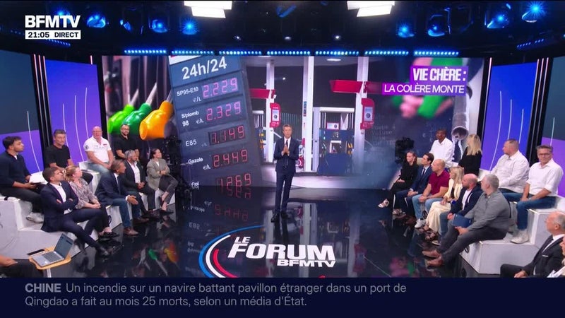 Le Forum BFMTV – Vie chère : la colère monte