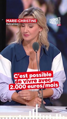 "Pour moi, 2.000€ par mois, ça suffit."