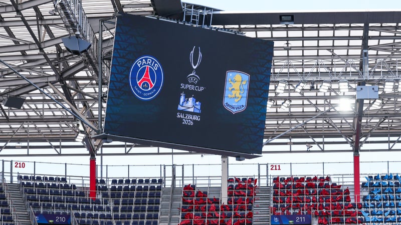 PSG-Aston Villa: à quelle heure et sur quelle chaîne TV suivre le match de la Supercoupe d’Europe