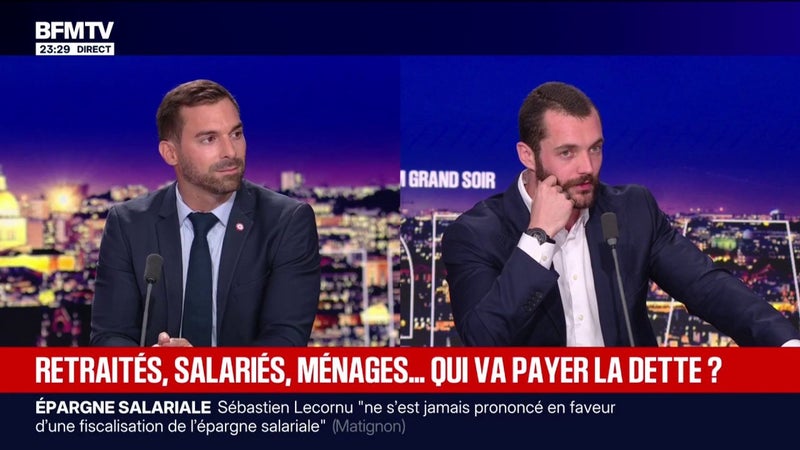 Retraites: "Il y a un changement de positionnement du RN" sur ce sujet, observe Louis Sarkozy, conseiller municipal de Menton