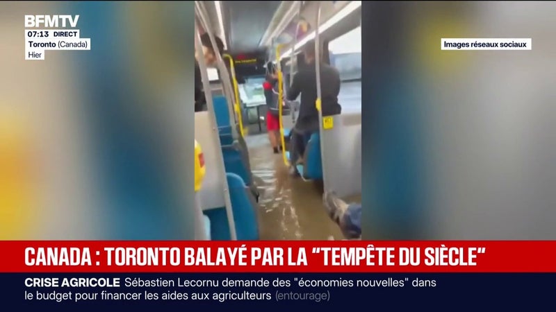 Canada: Toronto fait face à la "tempête du siècle"