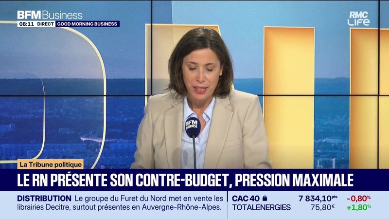 La tribune politique : Le RN présente son contre-budget, pression maximale - 06/10