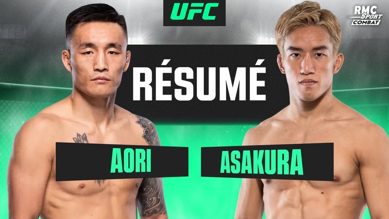 Résumé UFC : Qui de ASAKURA ou AORIQILENG l'a emporté chez les -61kg ?