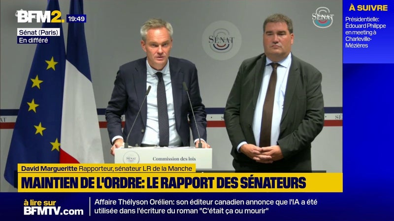 Violences: des sénateurs proposent de sanctionner les participants à une manifestation non déclarée