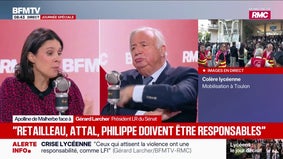 Écrits antisémites attribués à Jordan Bardella: "S'ils ont été tenus, ils sont strictement inacceptables", réagit Gérard Larcher, président LR du Sénat