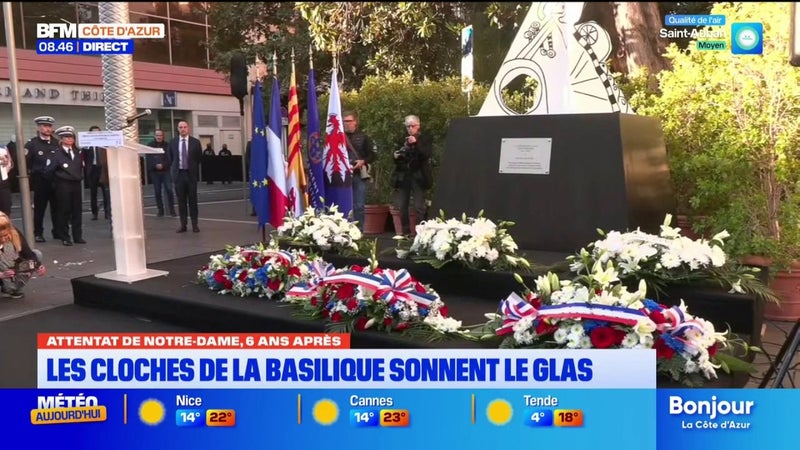 Attentat de Notre-Dame à Nice: 6 ans après, un nouvel hommage avant le procès en appel du terroriste