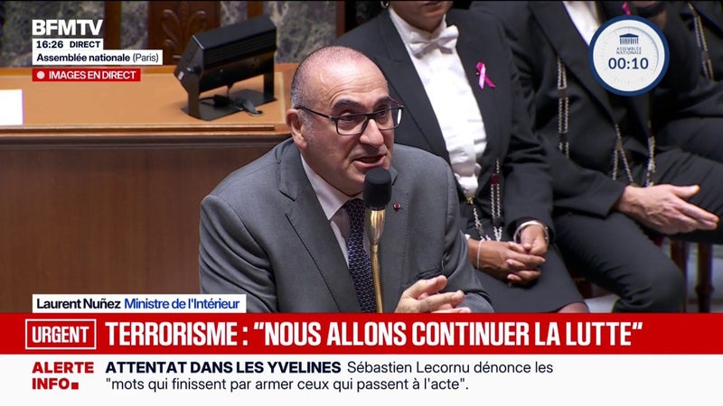 Attentat raciste dans les Yvelines: Laurent Nuñez souhaite "renforcer le dispositif Pharos" face aux contenus haineux et racistes en ligne