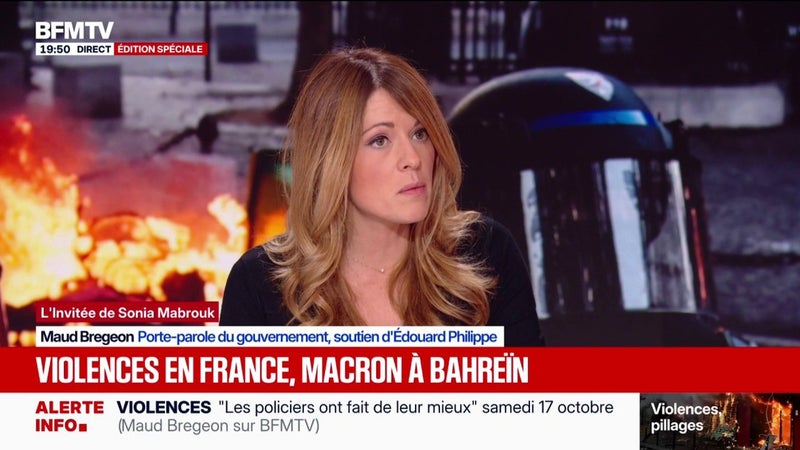 "La situation qu'on a connue [le 17 octobre] ne sera pas la situation qu'on connaîtra ce samedi", assure Maud Bregeon, porte-parole du gouvernement