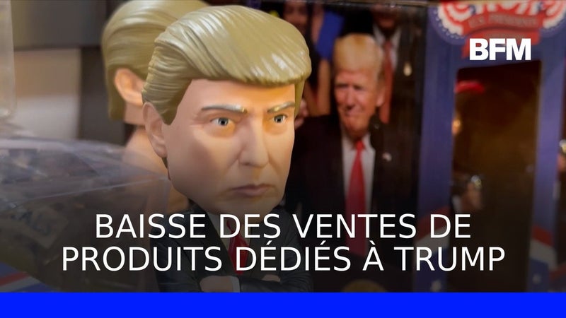 États-Unis: les produits dérivés dédiés à Donald Trump ne rencontrent plus le succès