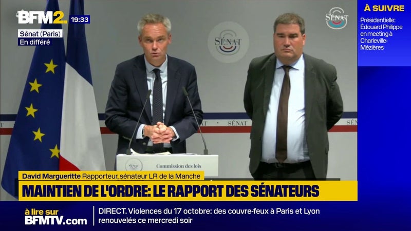 Violences: des sénateurs proposent un "bannissement numérique" de personnes ayant "incité à la rébellion"